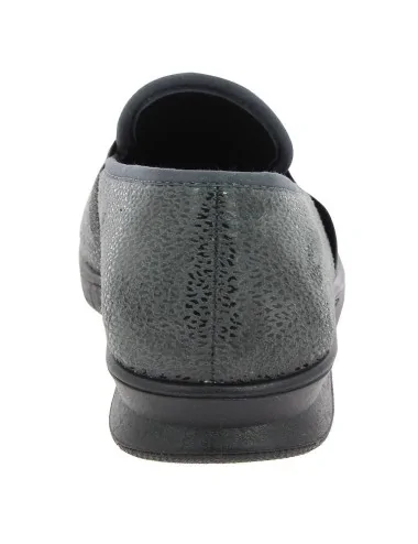 Mocassins pour femme CHUT NELIA Gris Podowell vue de derrière