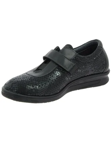 Chaussures fermées CHUT NOVA pour femme noir Podowell vue de côté