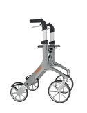 Rollator 4 roues let's fly gris Mobio