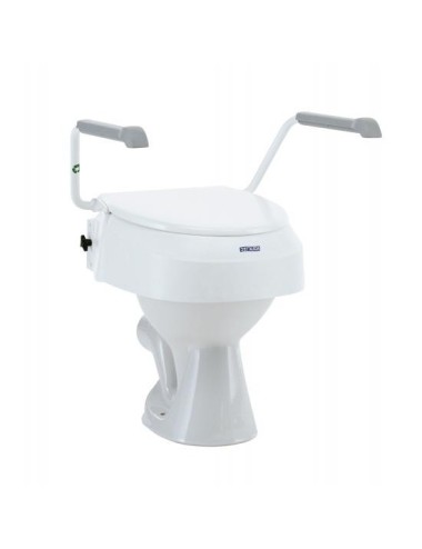 Rehausseur WC réglable 6/10/15 cm AT900 avec accoudoirs