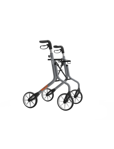 Rollator quatre roues Let's Move gris Mobio