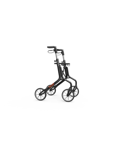 Rollator quatre roues Let's Move noir Mobio