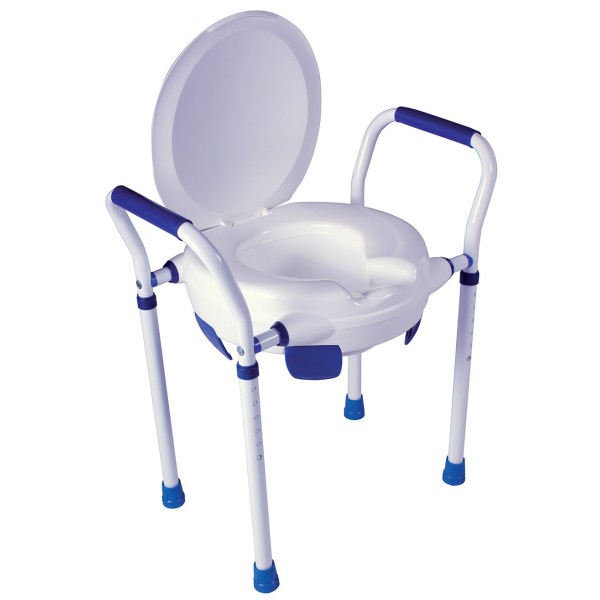 Rehausse wc Contact Plus avec couvercle - Herdegen - Materiel