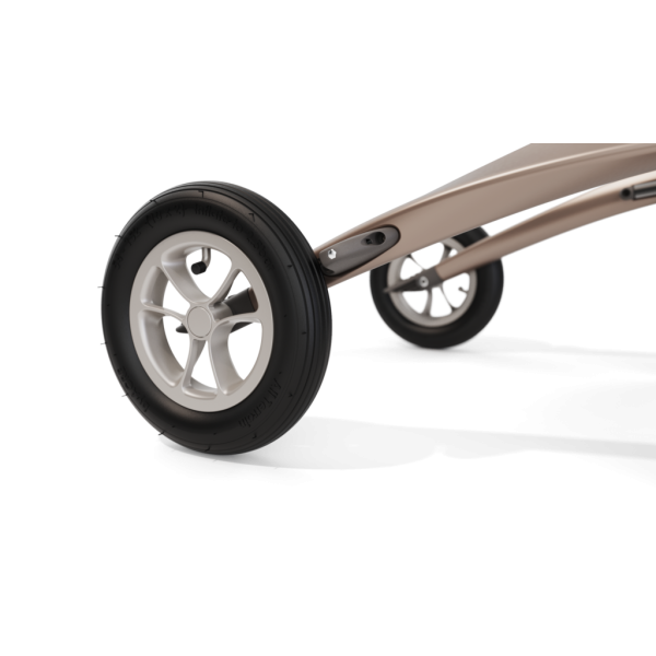 Roues Rollator Carbon Overland Brun Bentley Mobio