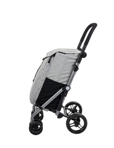 Chariot de course, caddie de course Carlett Shopping LETT435 Gris Mobio