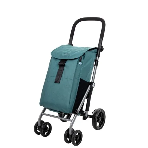 Chariot de course, caddie de course Carlett Shopping LETT435 Vert Mobio