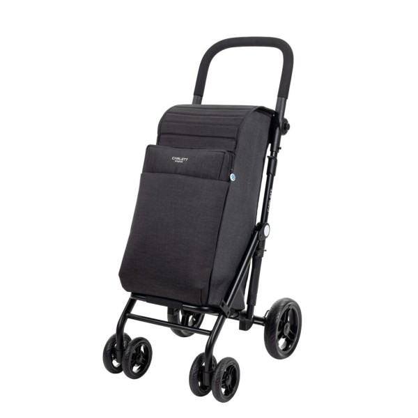 Chariot de course, caddie de course Carlett Shopping LETT439 Noir Mobio Chariot de course, caddie de course Carlett Shopping LETT439 Noir Mobio