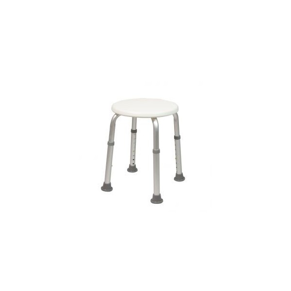 Tabouret de douche DOA rond avec pieds réglables DRIVE DEVILBISS Tabouret de douche DOA rond avec pieds réglables DRIVE DEVILBISS