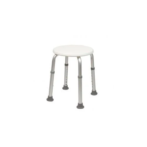 Tabouret de douche DOA rond avec pieds réglables DRIVE DEVILBISS