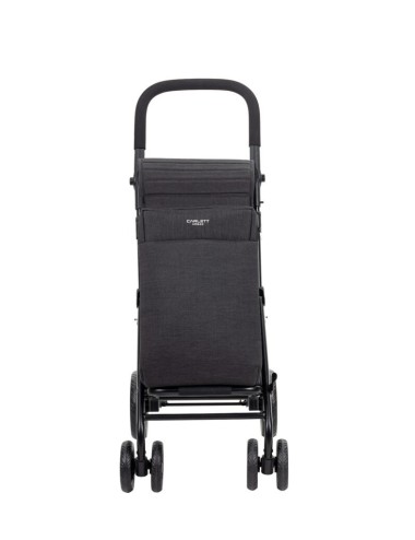 Chariot de course, caddie de course Carlett Shopping LETT439 Noir Mobio