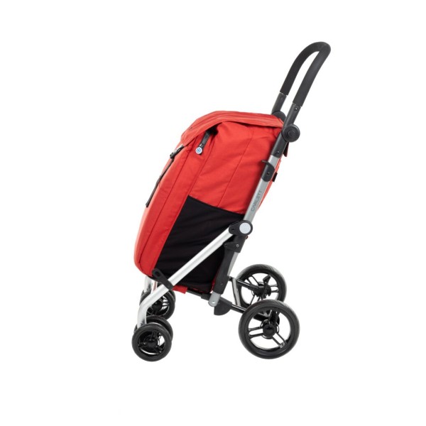Chariot de course, caddie de course Carlett Shopping LETT475 Rouge Mobio Chariot de course, caddie de course Carlett Shopping LETT475 Rouge Mobio