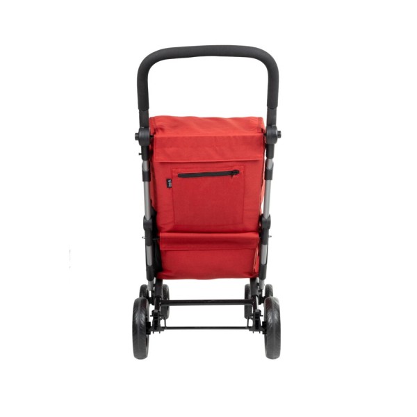 Chariot de course, caddie de course Carlett Shopping LETT475 Rouge Mobio Chariot de course, caddie de course Carlett Shopping LETT475 Rouge Mobio
