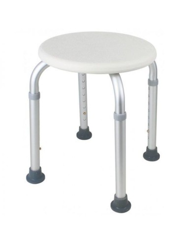 Tabouret de douche rond réglable MEDTRADE