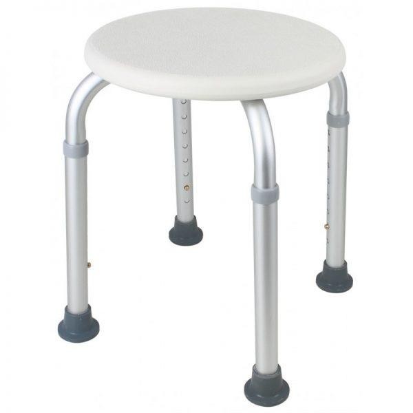 Tabouret de douche rond réglable MEDTRADE