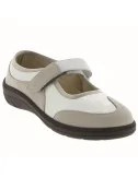 Chaussures ballerines orthopédiques femme CHUT VIRTUEL Argent PODOWELL