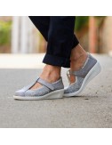 Chaussures orthopédiques pour femme CHUT SAMIA gris PODOWELL