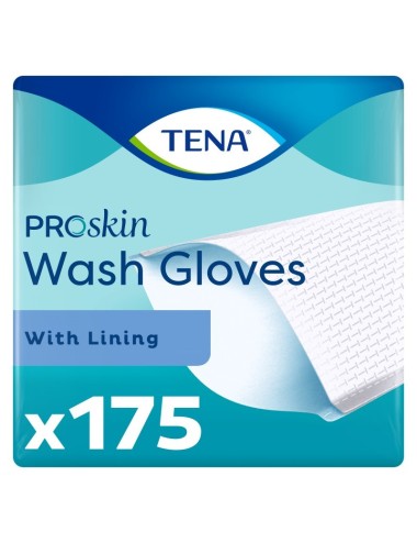 GANTS DE TOILETTE TENA JETABLES 175 GANTS