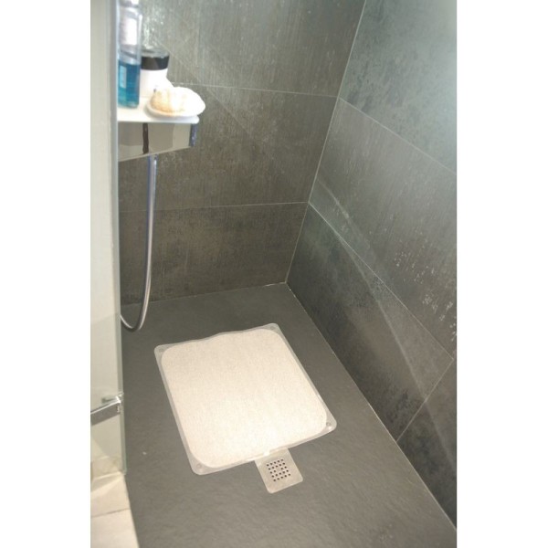 Tapis de douche Antigua blanc Tapis de douche Antigua blanc