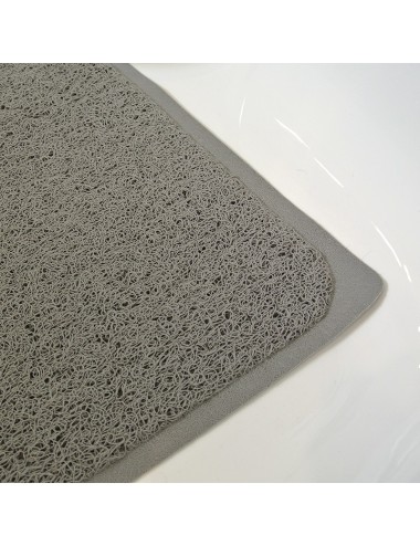 Tapis de bain Antigua gris