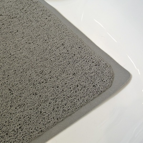 Tapis de bain Antigua gris