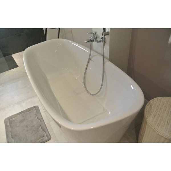 Tapis de bain Antigua blanc