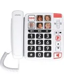 Téléphone filaire pour sénior Téléphone Swissvoice Xtra 1110 identités