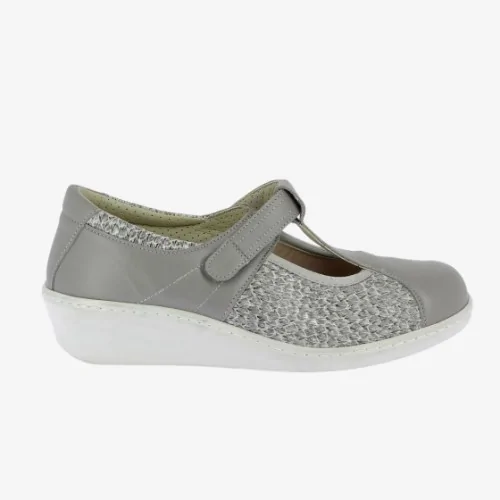 Chaussures orthopédiques pour femme CHUT SAMIA gris PODOWELL