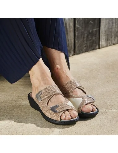 Mule femme DORIS02 sable PODOWELL