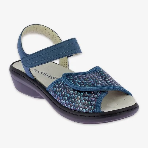 Sandales orthopédiques femme CHUT Demi Bleu PODOWELL
