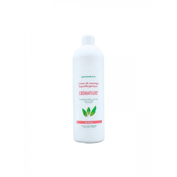 Crème neutre massage Crémafluid 1000ml PHYTOMEDICA Crème neutre massage Crémafluid 1000ml PHYTOMEDICA