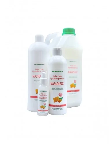 Huile Riche massage Massoléol 500 ml PHYTOMEDICA