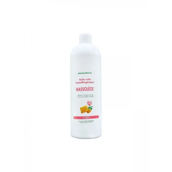 Huile Riche massage Massoléol 1000 ml PHYTOMEDICA Huile Riche massage Massoléol 1000 ml PHYTOMEDICA