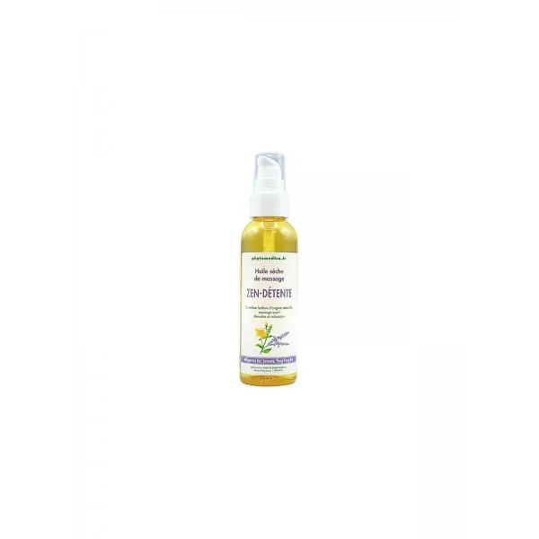 Huile sèche massage Zen Détente 75 ml PHYTOMEDICA Huile sèche massage Zen Détente 75 ml PHYTOMEDICA