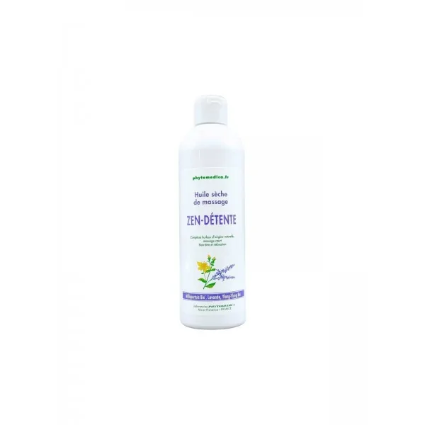 Huile sèche massage Zen Détente 500 ml PHYTOMEDICA Huile sèche massage Zen Détente 500 ml PHYTOMEDICA