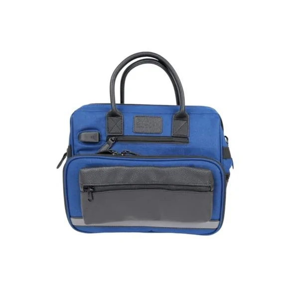 Mini sac médical Ouessant bleu avec pochette DE BOISSY Mini sac médical Ouessant bleu avec pochette DE BOISSY