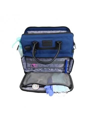 Mini sac médical Ouessant bleu avec pochette DE BOISSY