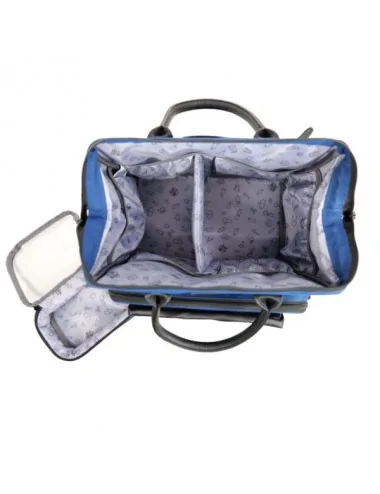 Mini sac médical Ouessant bleu avec pochette DE BOISSY