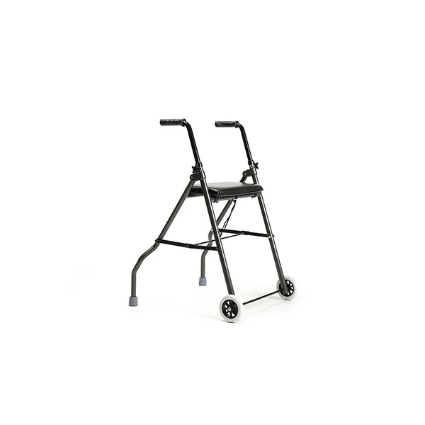 Rollator deux roues Twin Light Léger Gris carbone Vermeiren Rollator deux roues Twin Light Léger Gris carbone Vermeiren