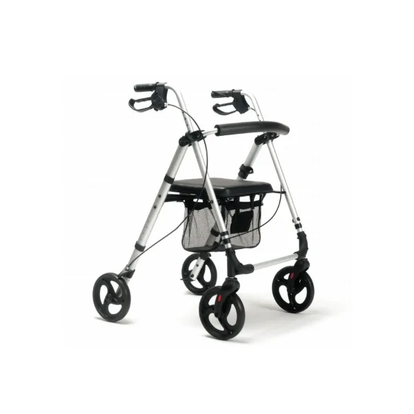Rollator 4 roues Écoplus VERMEIREN Gris/Argent Rollator 4 roues Écoplus VERMEIREN Gris/Argent