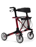 Rollator Quadrilight Vermeiren Rouge - Atpm Services