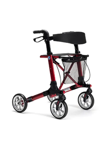 Rollator Quadrilight Vermeiren Rouge - Atpm Services