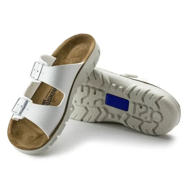 Sandales Bilbao Birkenstock Blanc ATPM Services