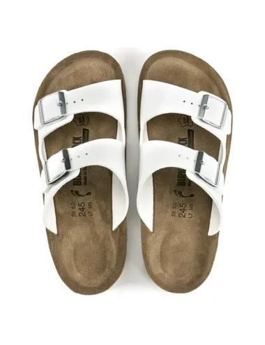 Sandales Bilbao Birkenstock Blanc ATPM Services