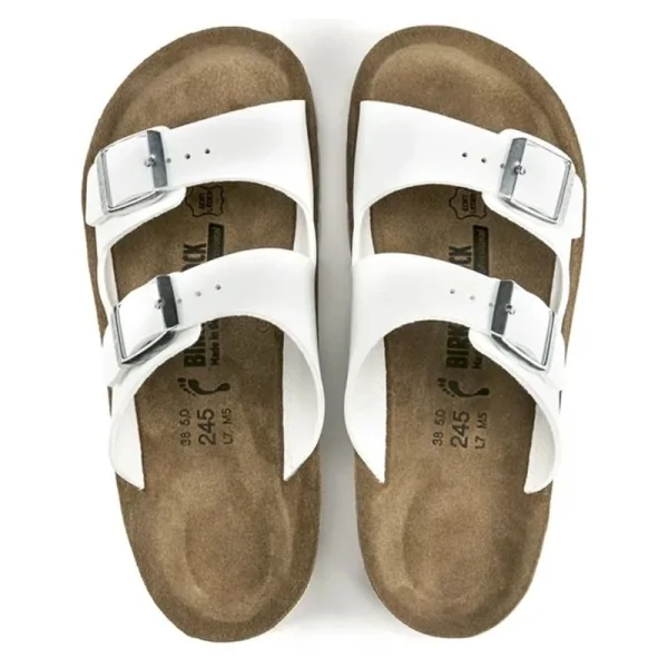 Sandales Bilbao Birkenstock Blanc ATPM Services