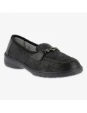 Maccassin pour femme CHUT Maria Noir Podowell