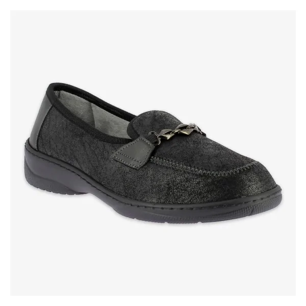 Maccassin pour femme CHUT Maria Noir Podowell Maccassin pour femme CHUT Maria Noir Podowell