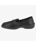 Maccassin pour femme CHUT Maria Noir Podowell