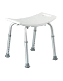 Tabouret de douche rectangulaire à hauteur réglable MEDTRADE