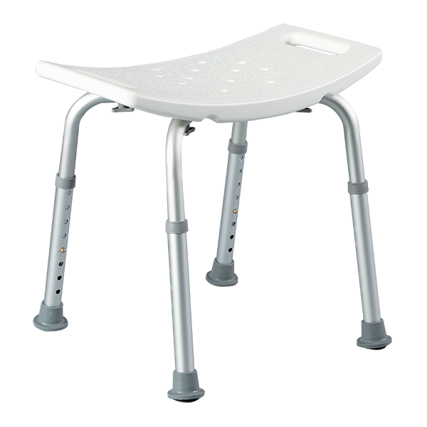 TABOURET DE DOUCHE RECTANGULAIRE HAUTEUR RÉGLABLE