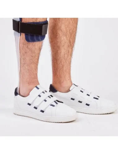 Chaussure orthopédique de type basket pour homme CHUT Yannick Blanc PODOWELL